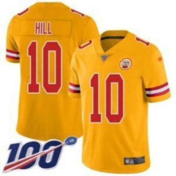 nfl 100 jerseys chiefs